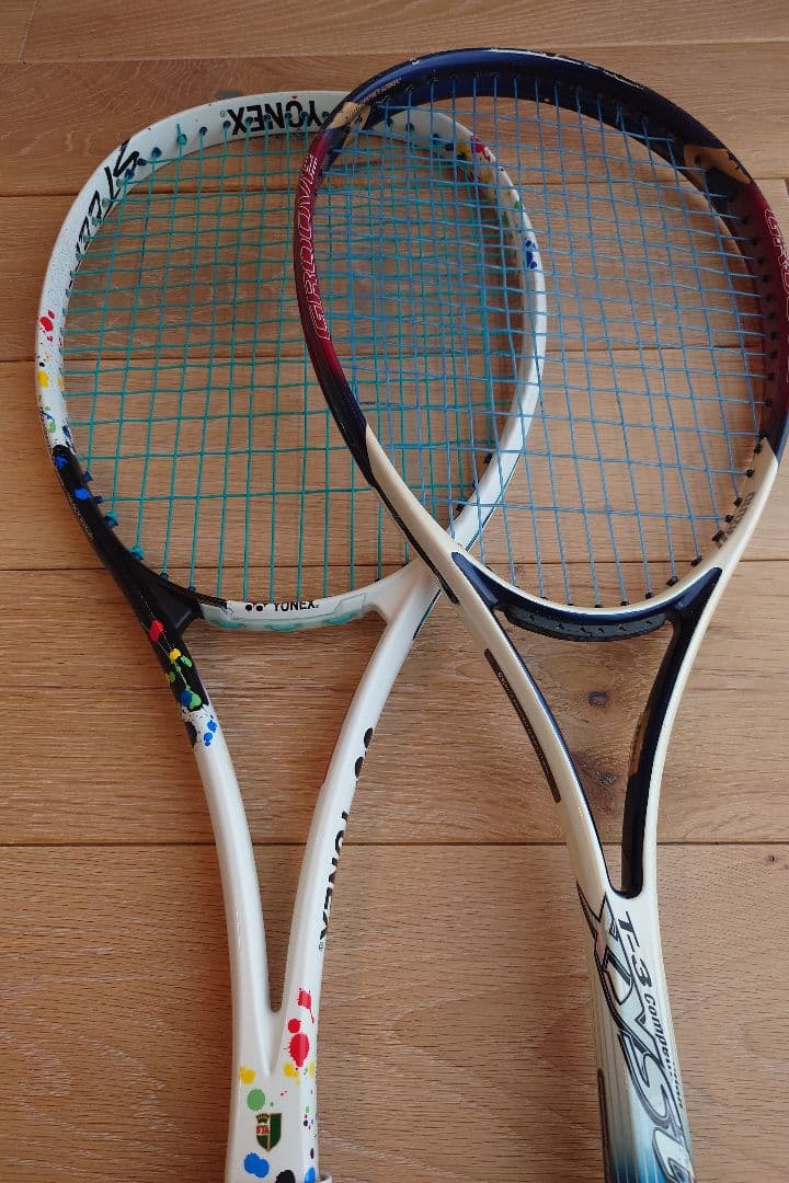 【良品】ヨネックス　ミズノ　ソフト　テニス　ラケット　2本セット　◎値下げ歓迎