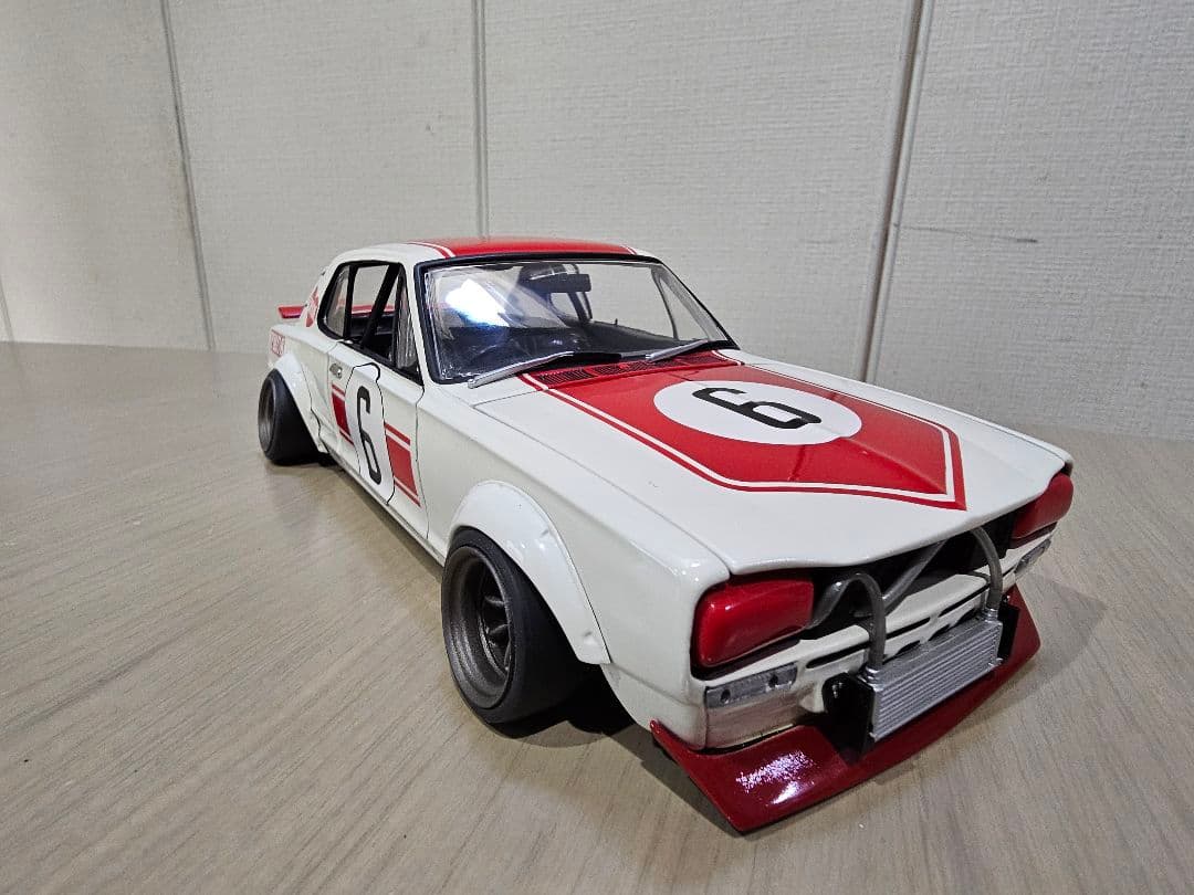 京商　NISSAN SKYLINE 2000GT-Ｒ　RACING　NO.6