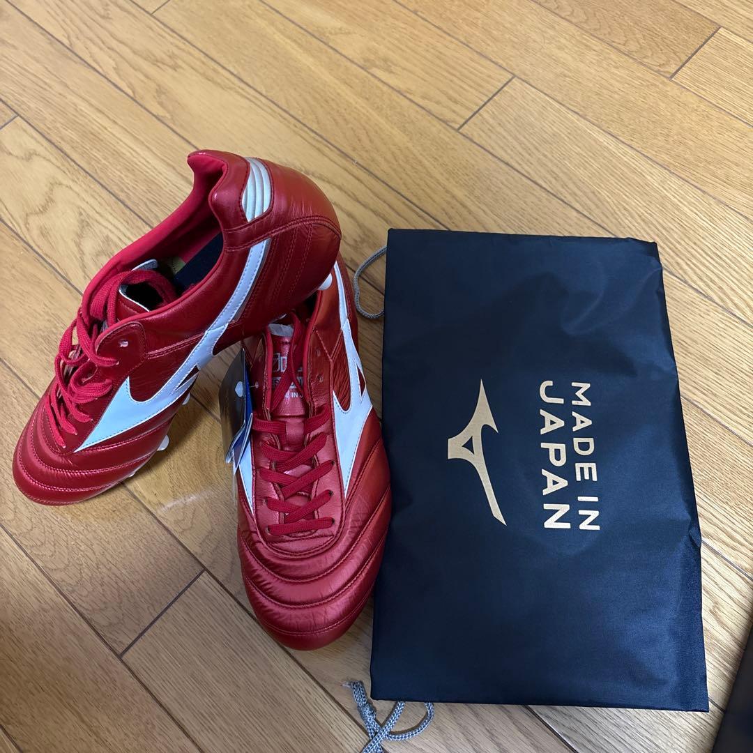 Mizuno Morelia 2Japanサッカーシューズ 日本製 レッド