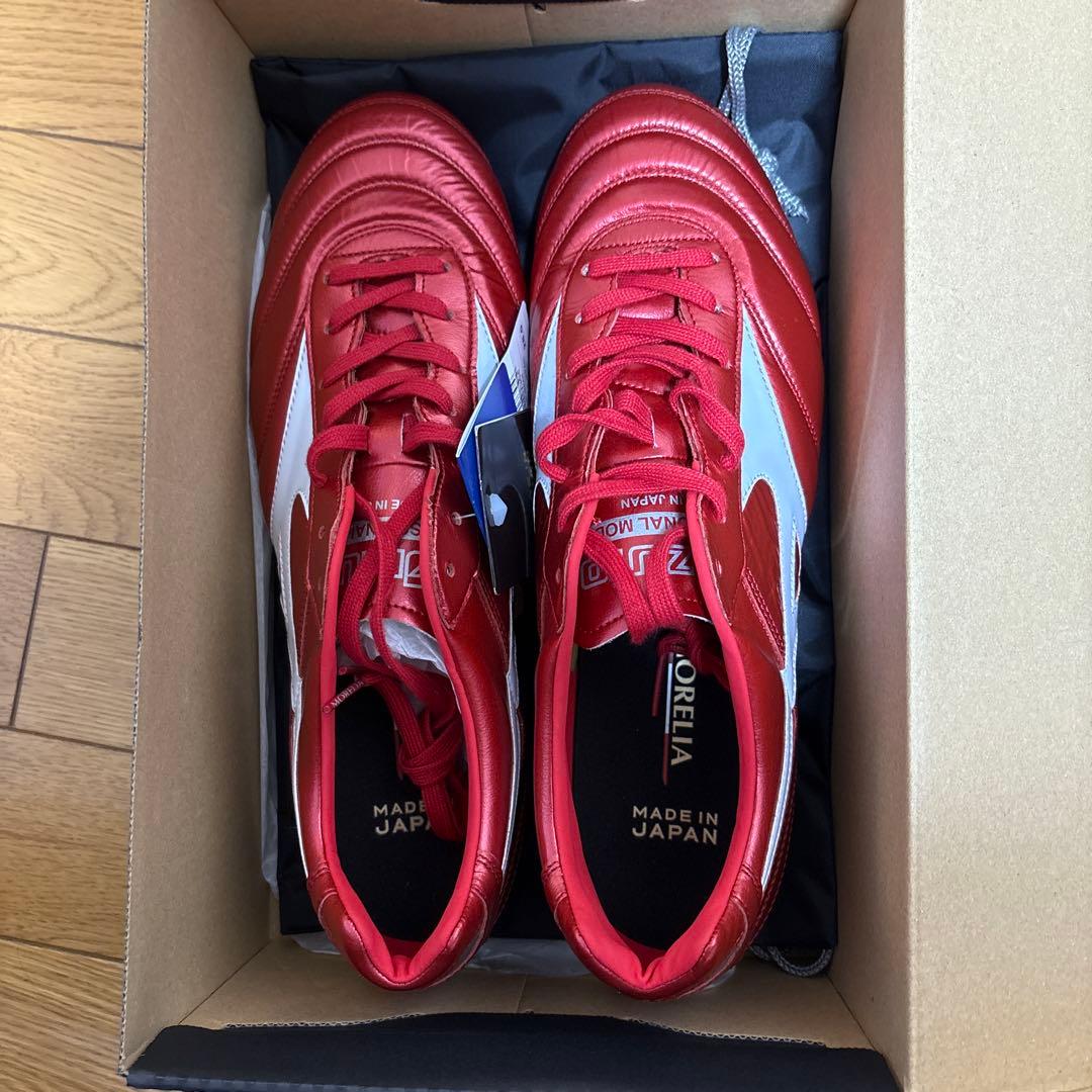 Mizuno Morelia 2Japanサッカーシューズ 日本製 レッド
