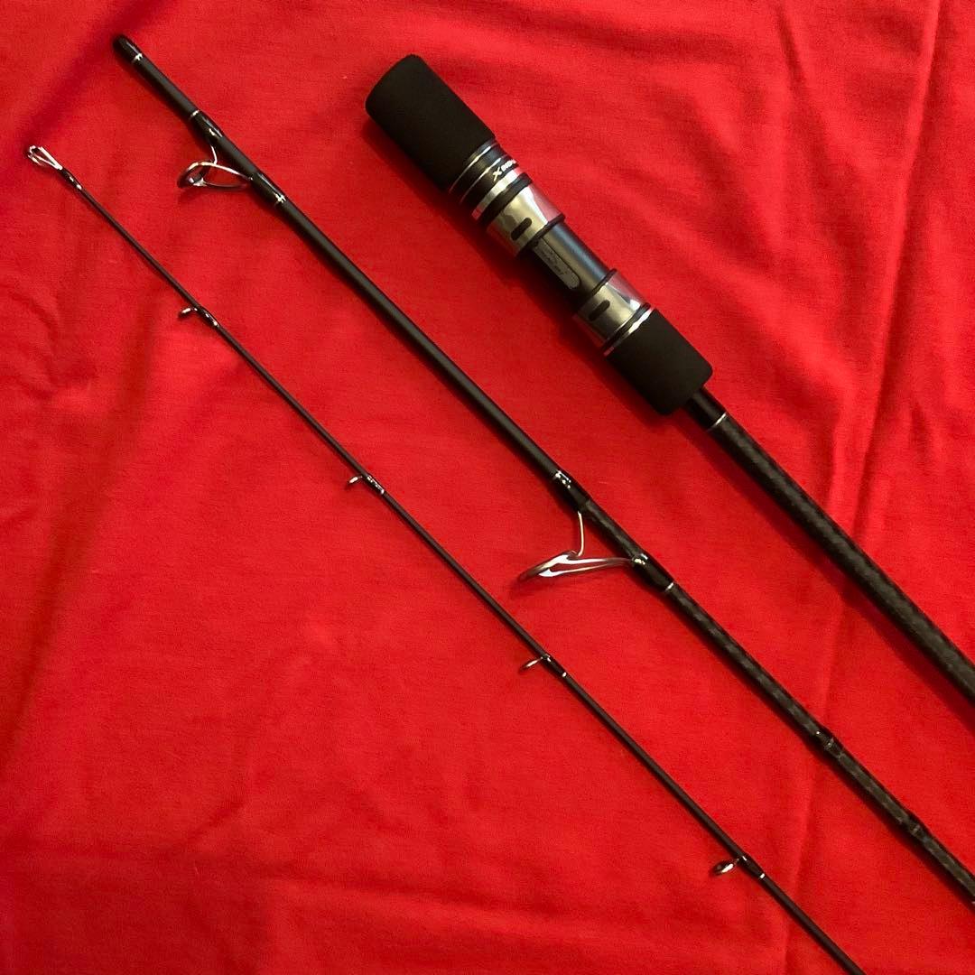 MH1.83m MAX350g 3ピースロッド& スピニングリール7000番