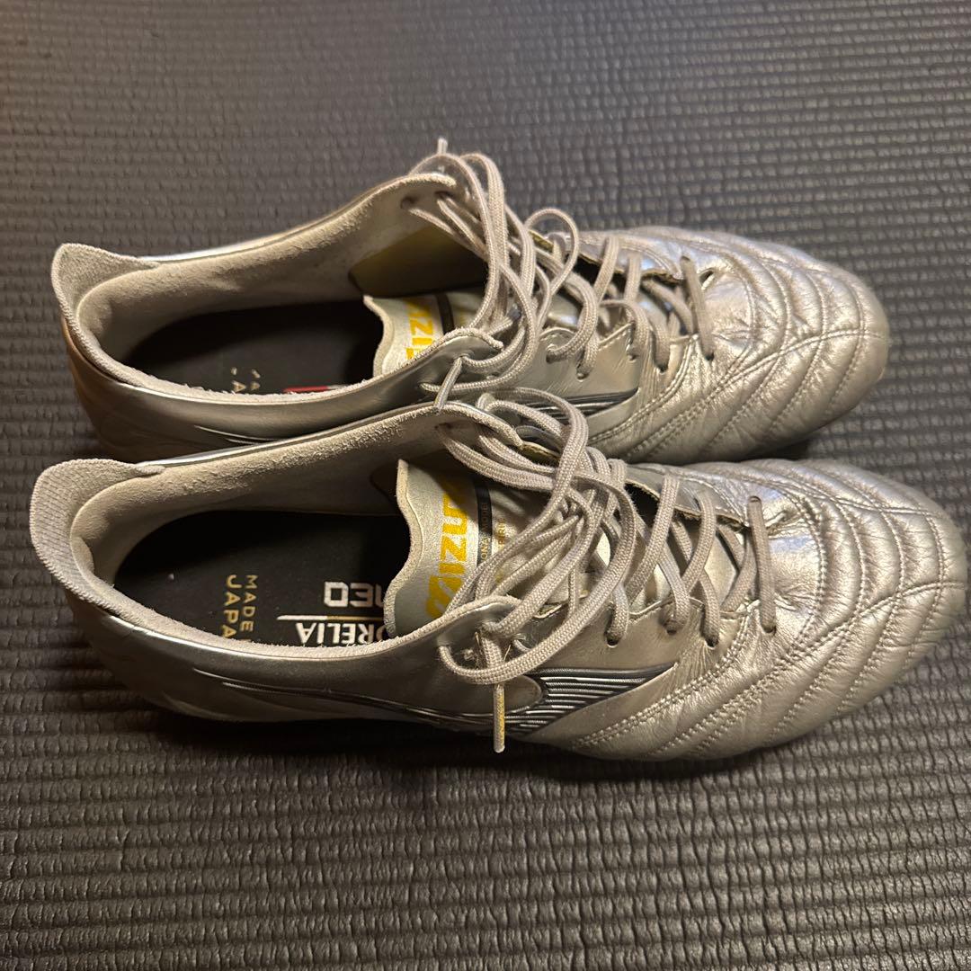 Mizuno Morelia Neo サッカーシューズ シルバー