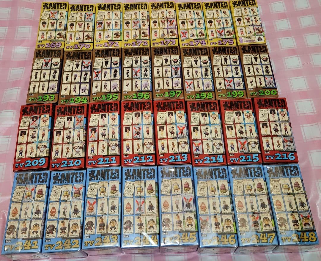 ワンピース コレクタブル 32個セット ルフィ CP9等 ウォーターセブン編