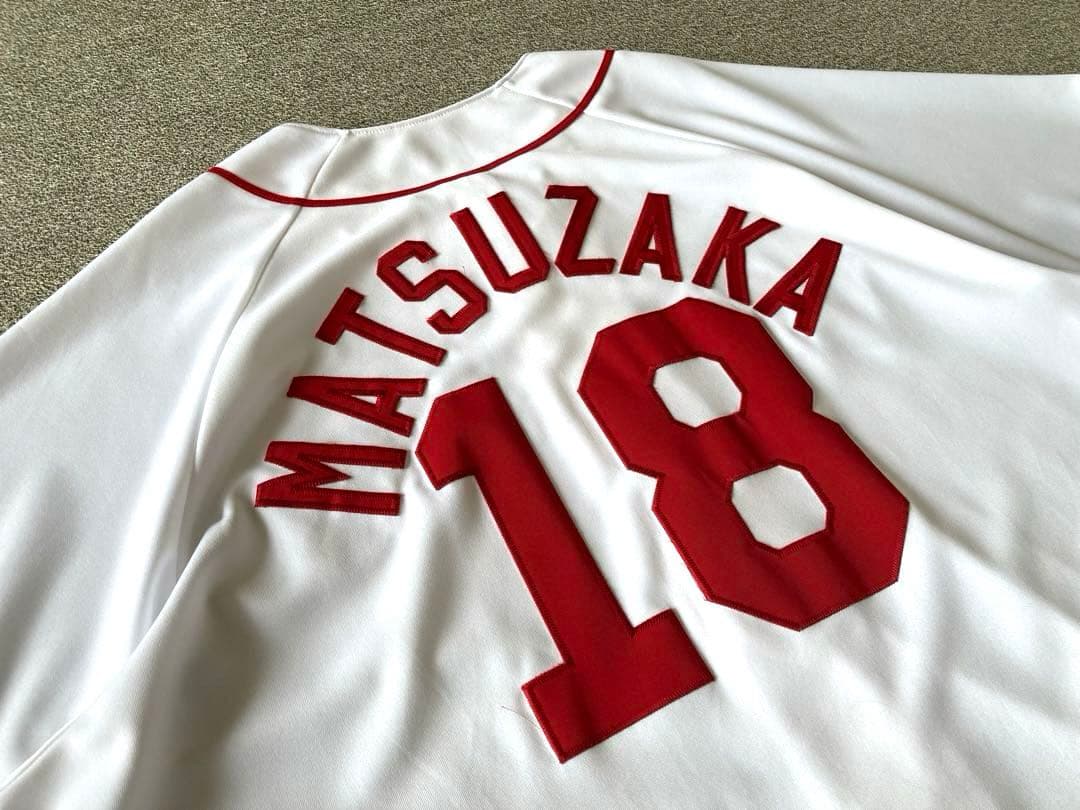 あ*様 《Majestic MLB》レッドソックス　松坂大輔　ユニフォーム　メジ