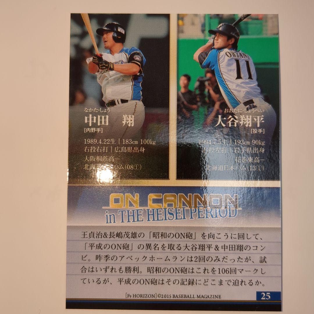 大谷翔平　中田日ハム
