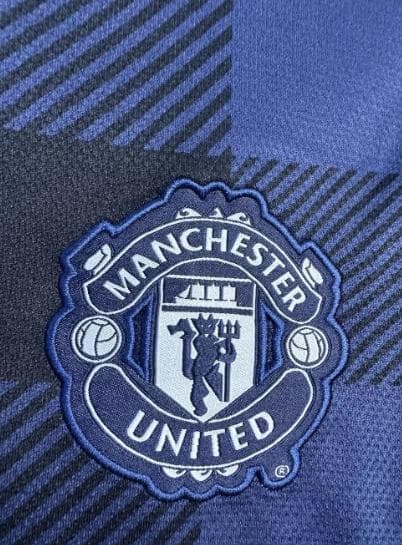 13/14 マンチェスター・ユナイテッド 長袖 サッカーシャツ レトロ風