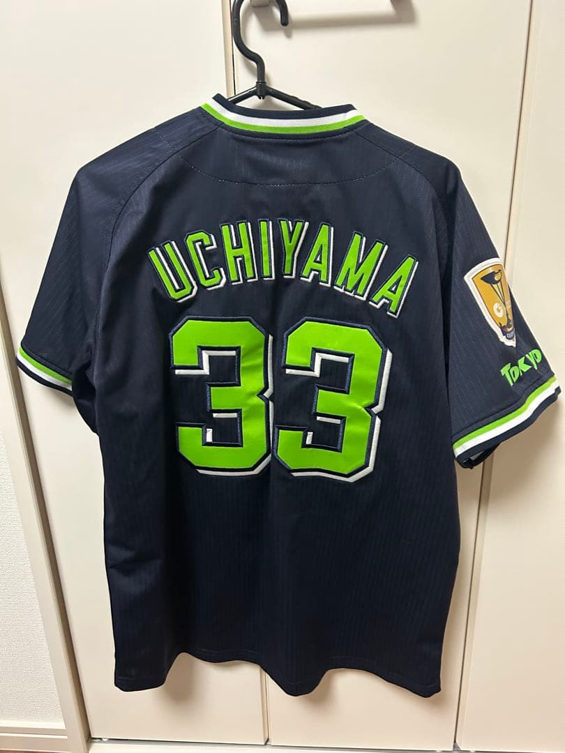 東京ヤクルトスワローズ　内山壮真　ユニフォーム