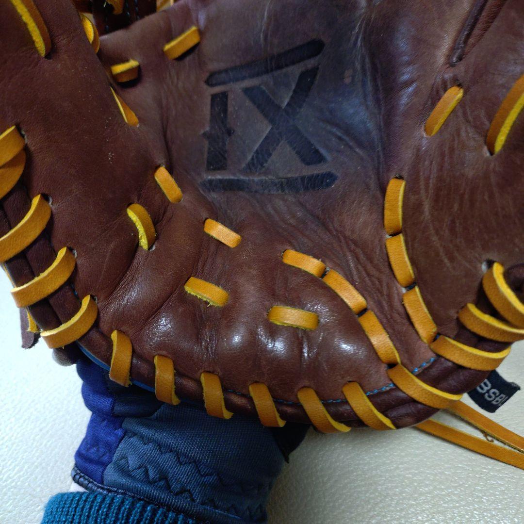 ナイキIX　BSBL 一般軟式用グローブ　レース交換