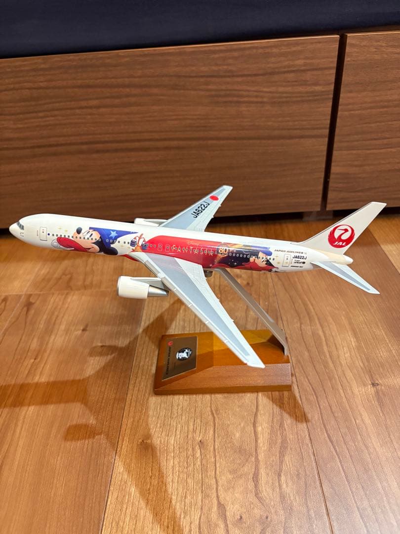 ディズニー　ドリームエクスプレス　モデルプレーン　JAL 1/200