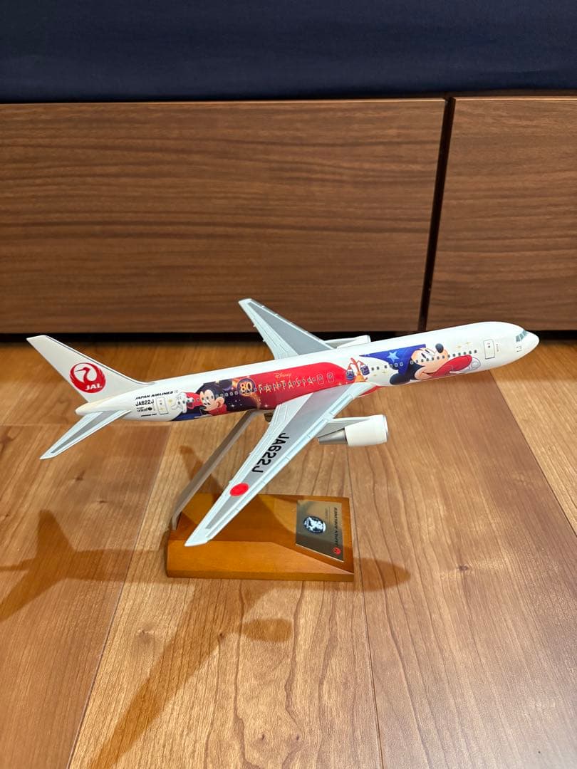 ディズニー　ドリームエクスプレス　モデルプレーン　JAL 1/200