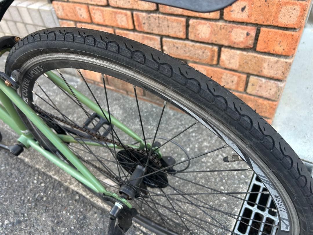 兵庫県神戸市より！アウターリミッツ自転車　クロスバイクです。