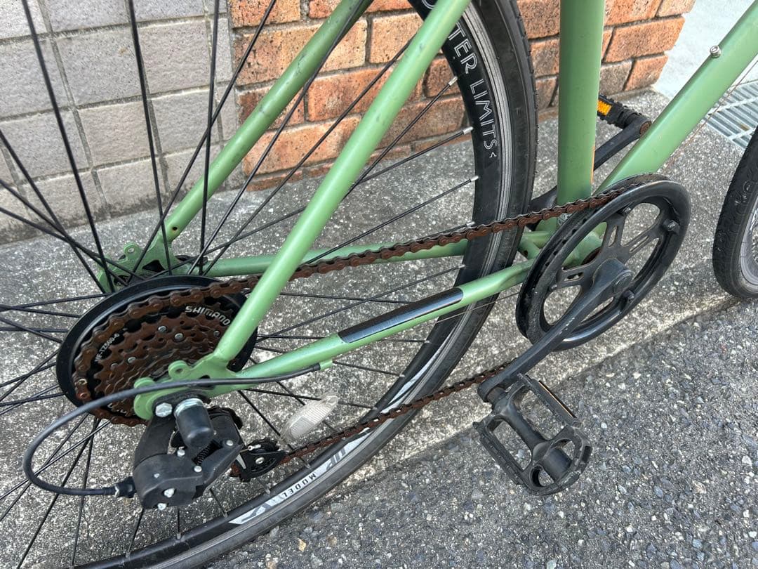 兵庫県神戸市より！アウターリミッツ自転車　クロスバイクです。
