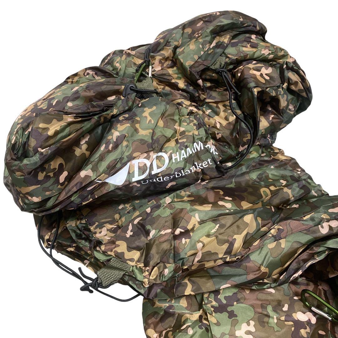 DD ハンモック タープ ブランケット　セット　迷彩