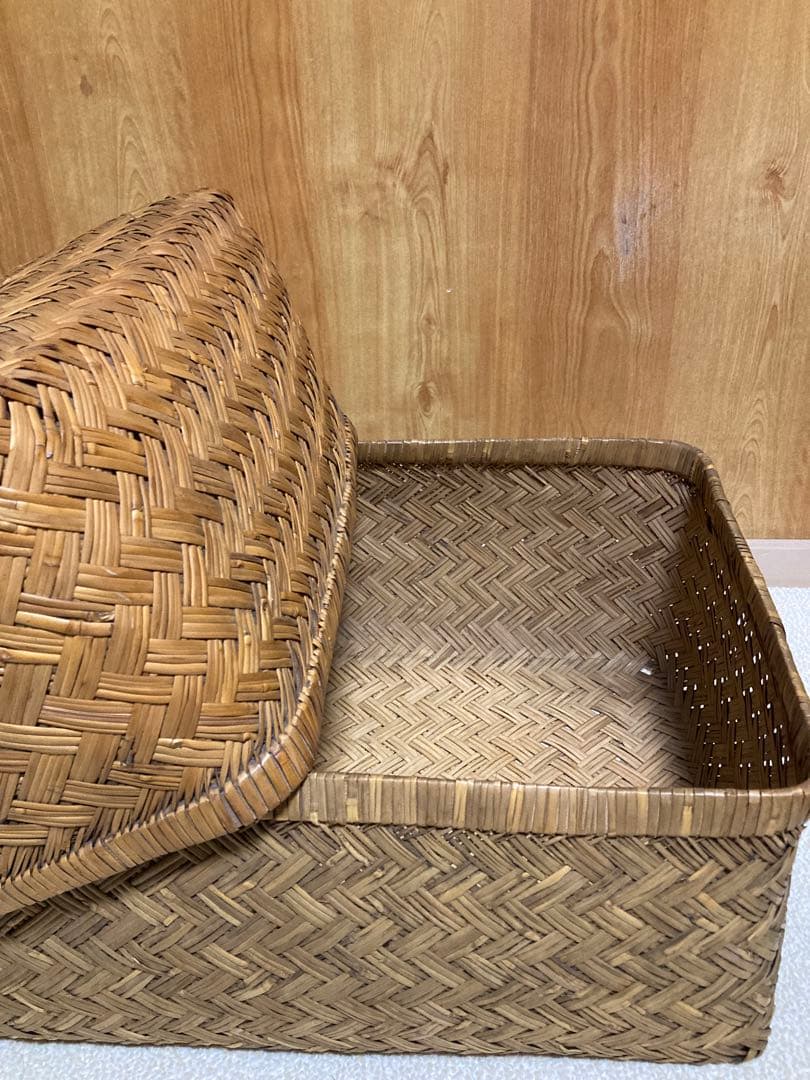 昭和レトロ 柳行李 やなぎこおり 衣類収納 収納ボックス 希少品