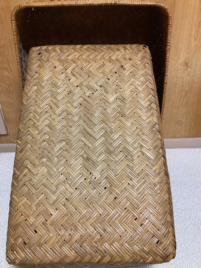 昭和レトロ 柳行李 やなぎこおり 衣類収納 収納ボックス 希少品