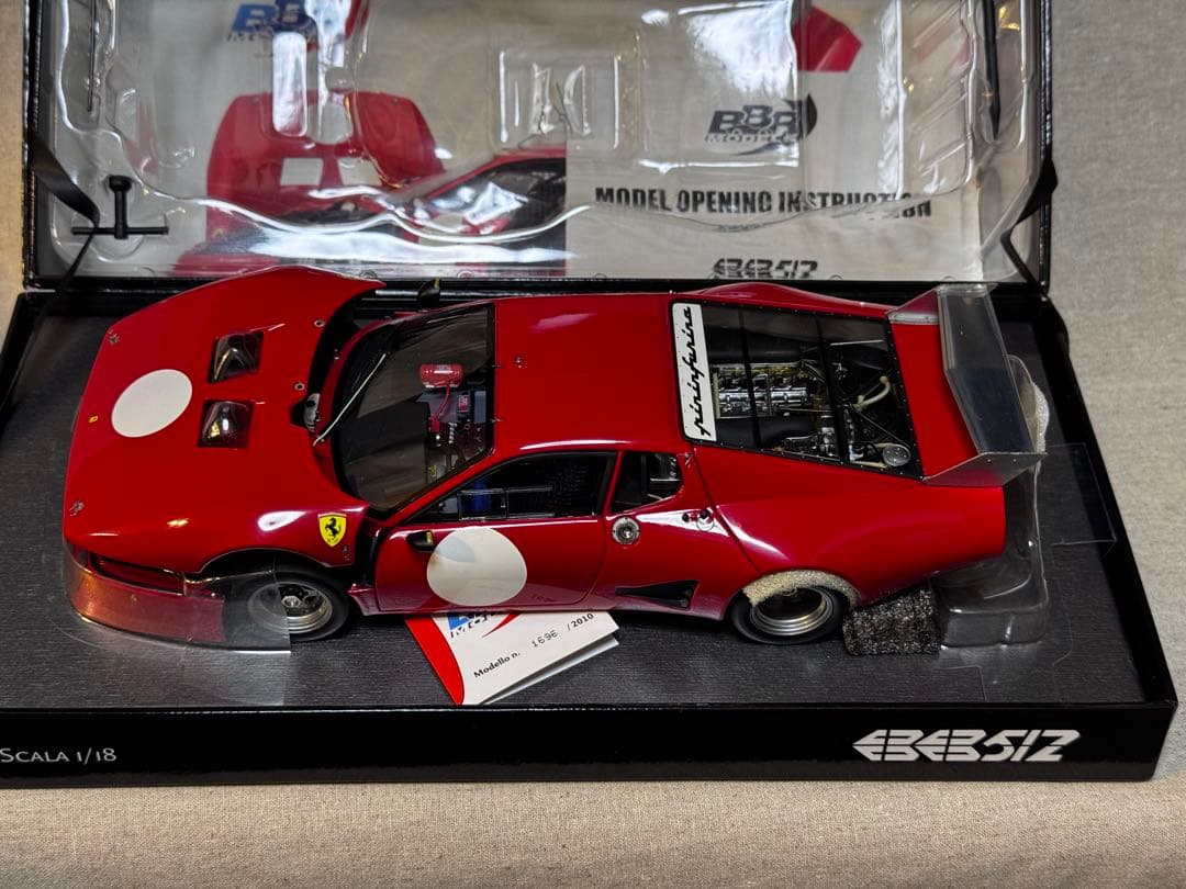 ミニカー Ferrari 512BB LM 1980 Press Version