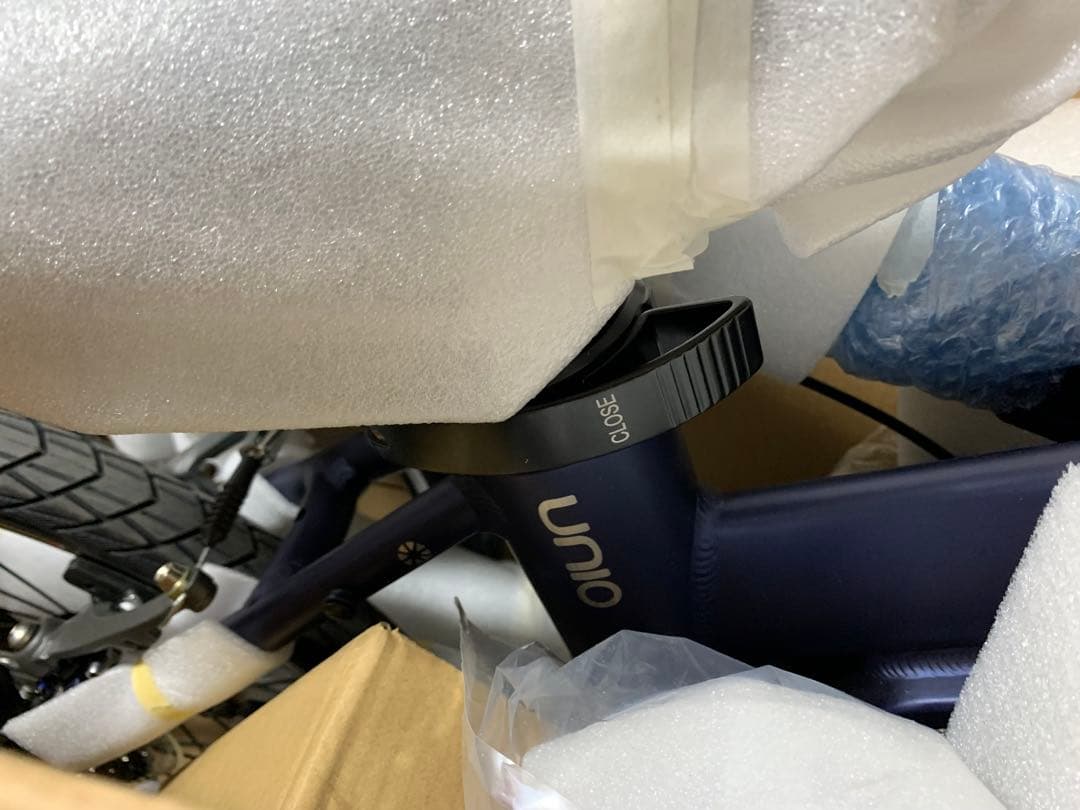 新品　未使用品 DAHON UNIO 折りたたみ自転車 マットネイビー