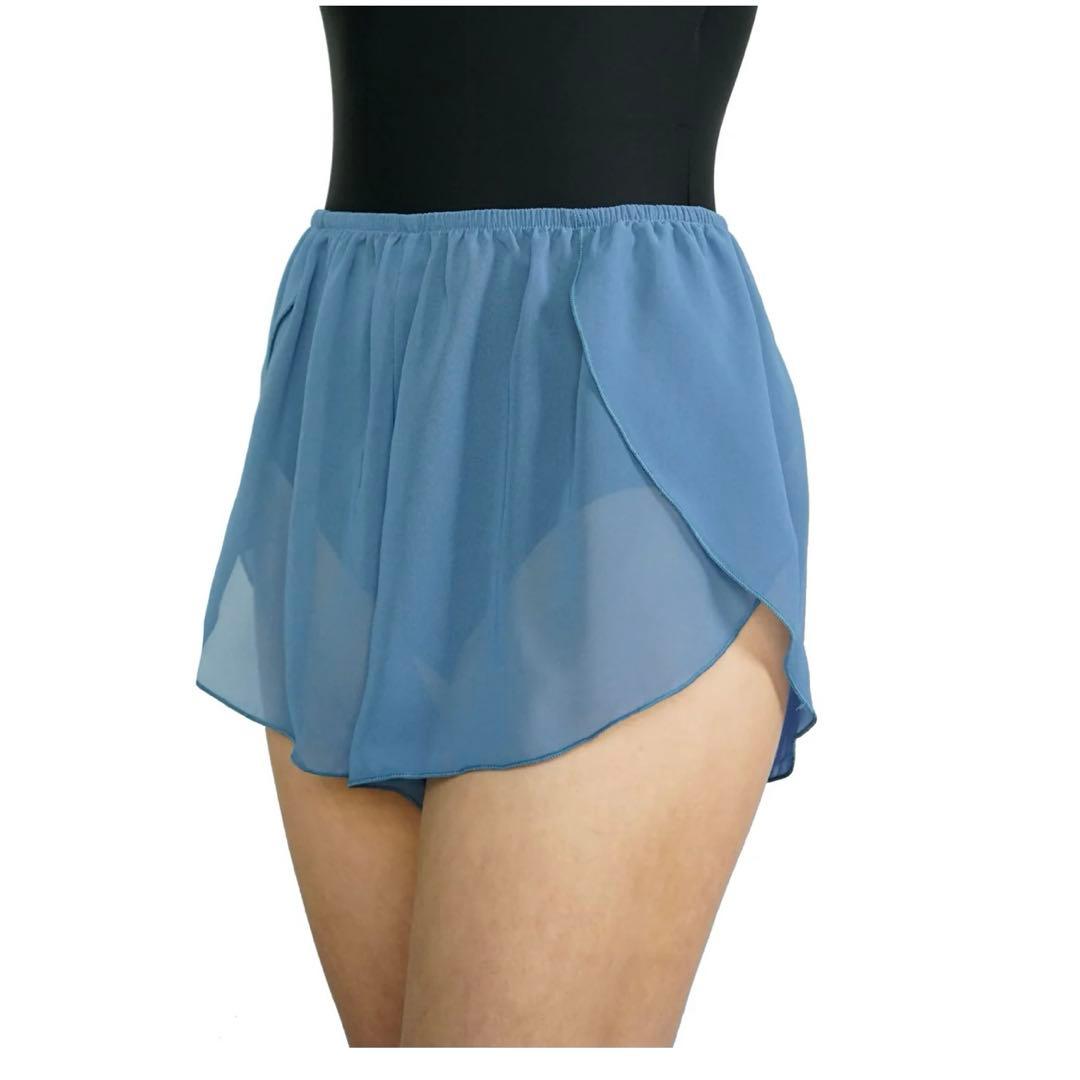 バレエ ショートパンツ M 黒 スカート風 新品 大人バレエ 希少