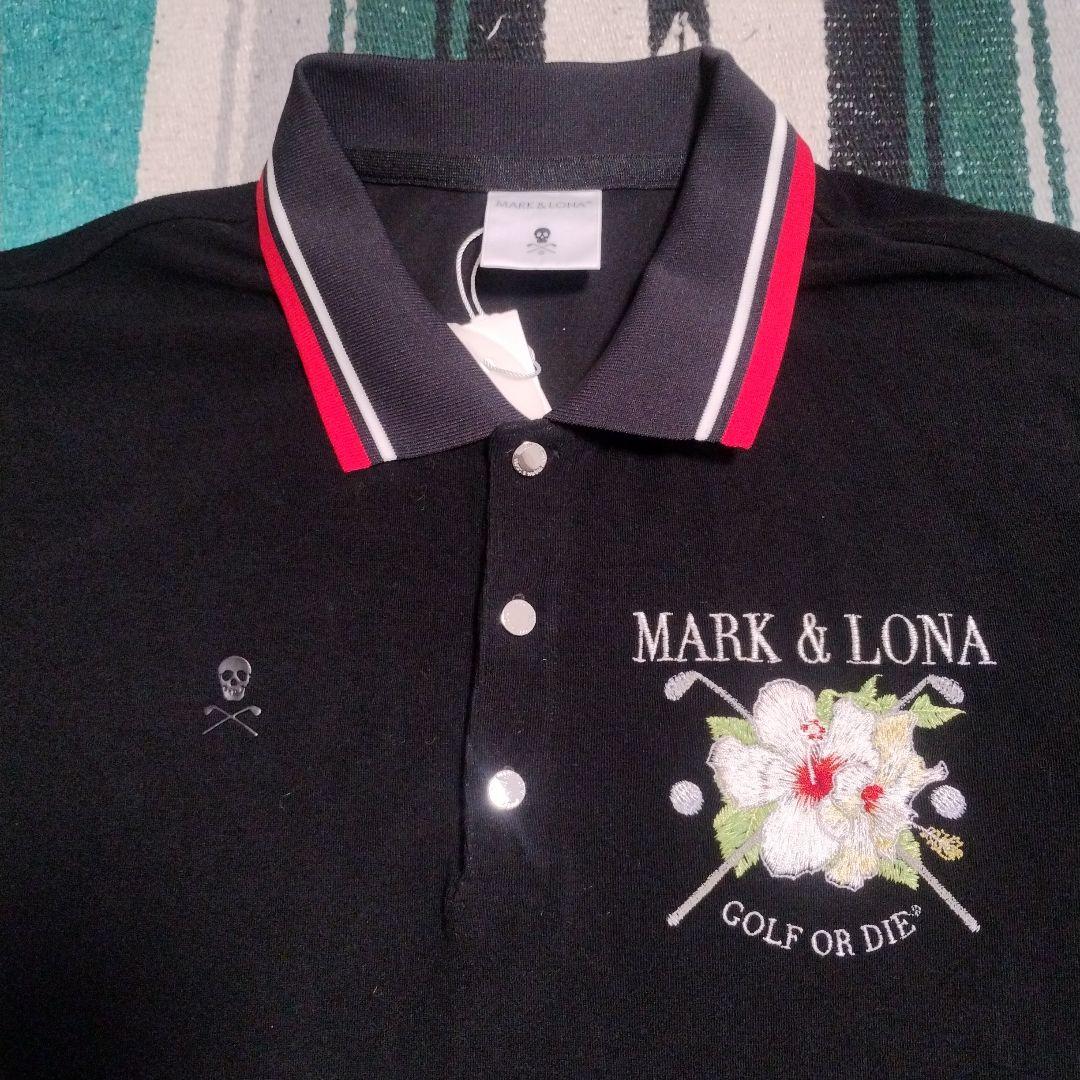 未使用◆MARK＆LONA GOLF マークアンドロナ 半袖ポロシャツ