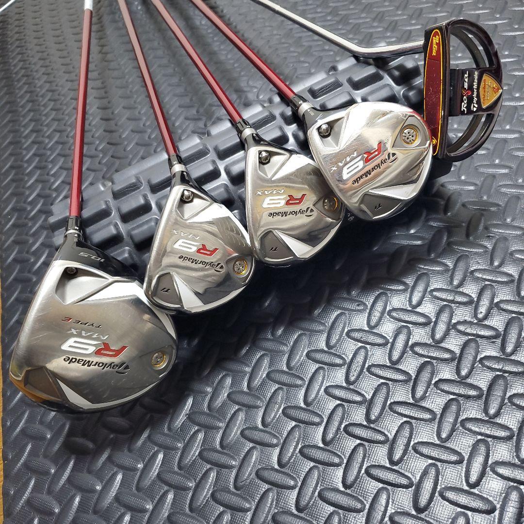 TaylorMade テーラーメイド R9 MAX メンズ ゴルフセット 11本