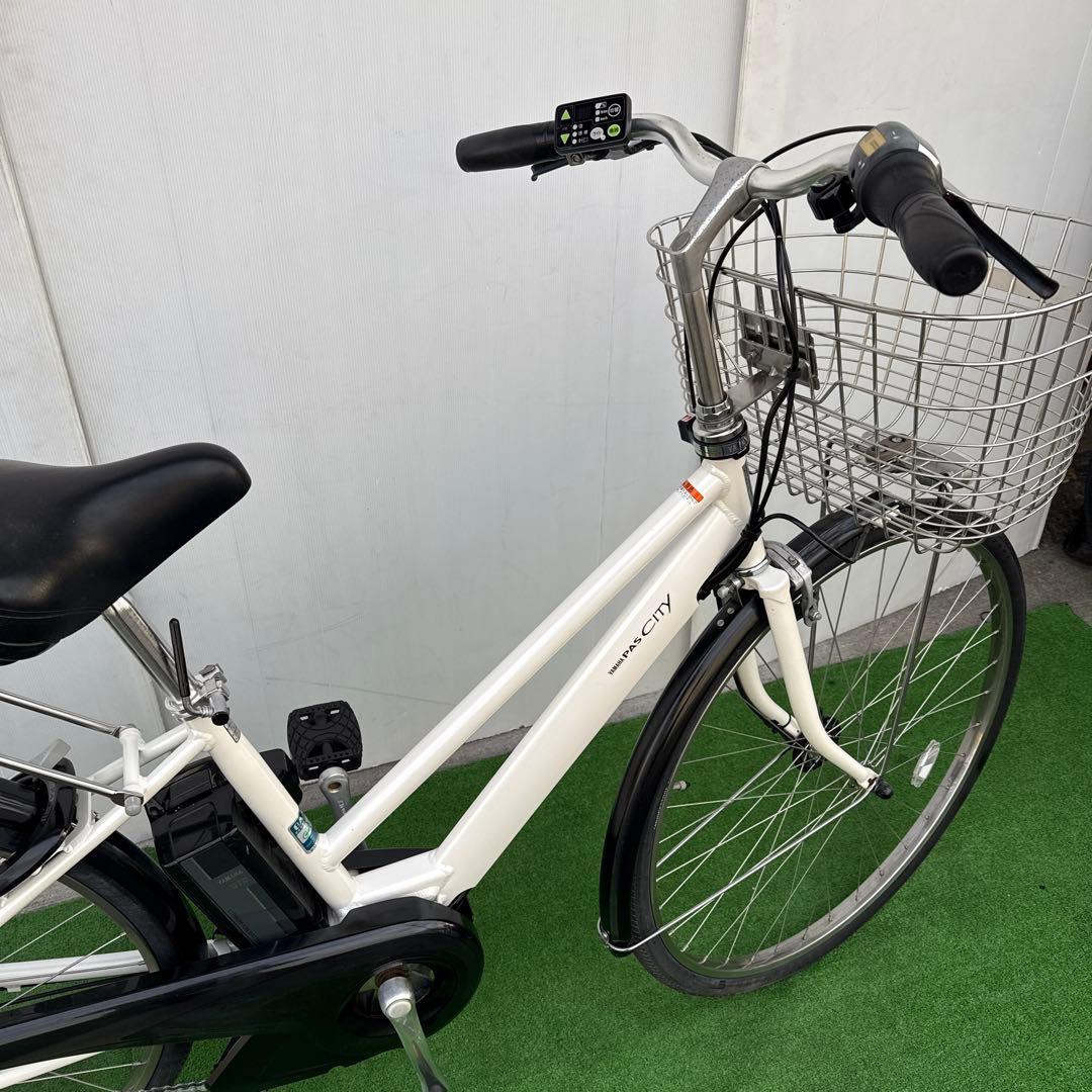 YAMAHAヤマハ電動アシスト自転車27インチ バッテリー12.3Ah 内8段