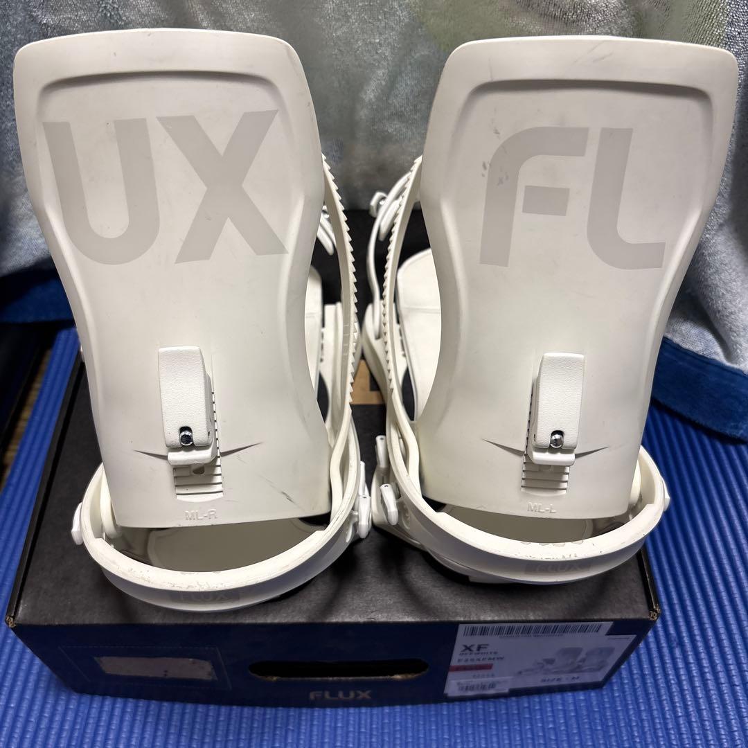 FLUX XF F25XFMW ビンディング M オフホワイト 5回使用美品