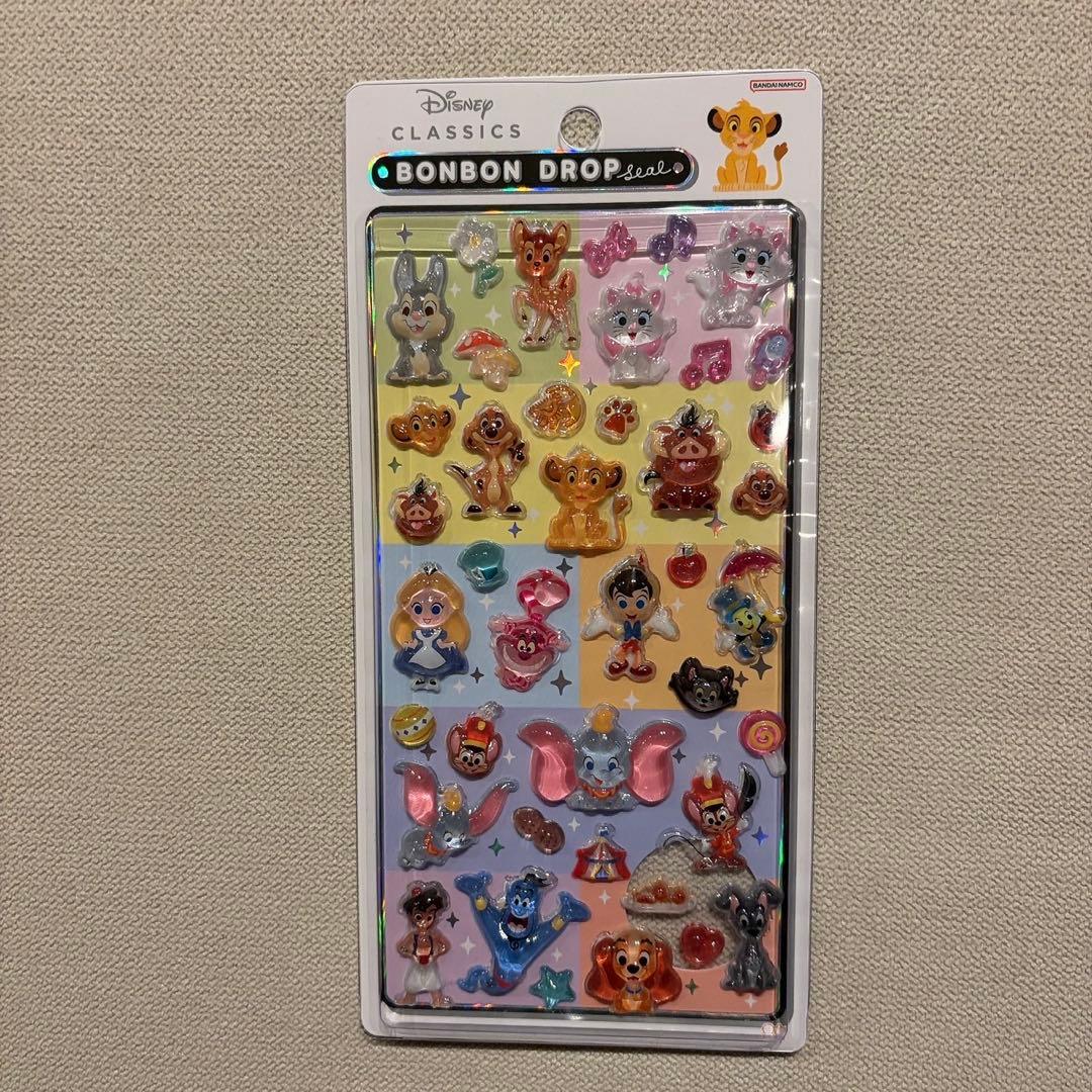 【国内正規品】ボンボンドロップシール　ディズニー第二弾コンプセット