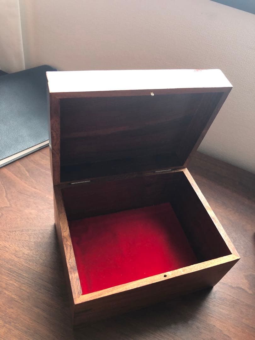 アクセサリー ケース ジュエリー 宝物箱 リアルウッド ハンドメイド 時計ケース