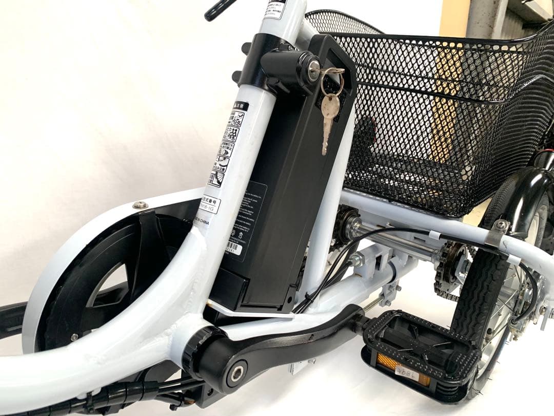 【即乘】送料無料 Petit 電動アシスト三輪自転車内3速 18-14動作確認済