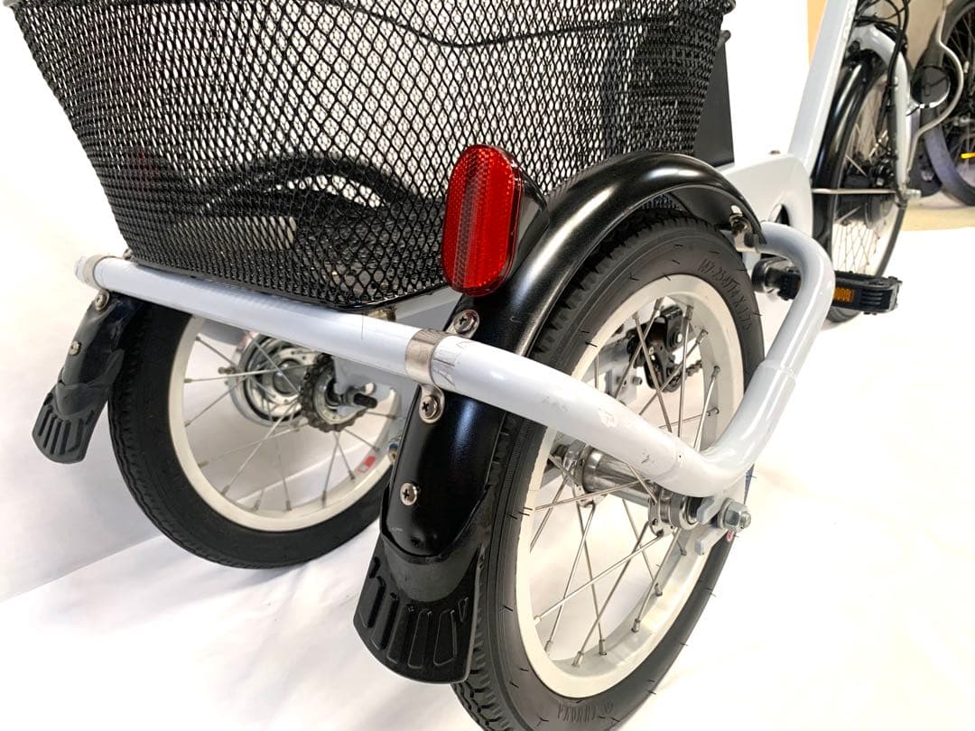 【即乘】送料無料 Petit 電動アシスト三輪自転車内3速 18-14動作確認済