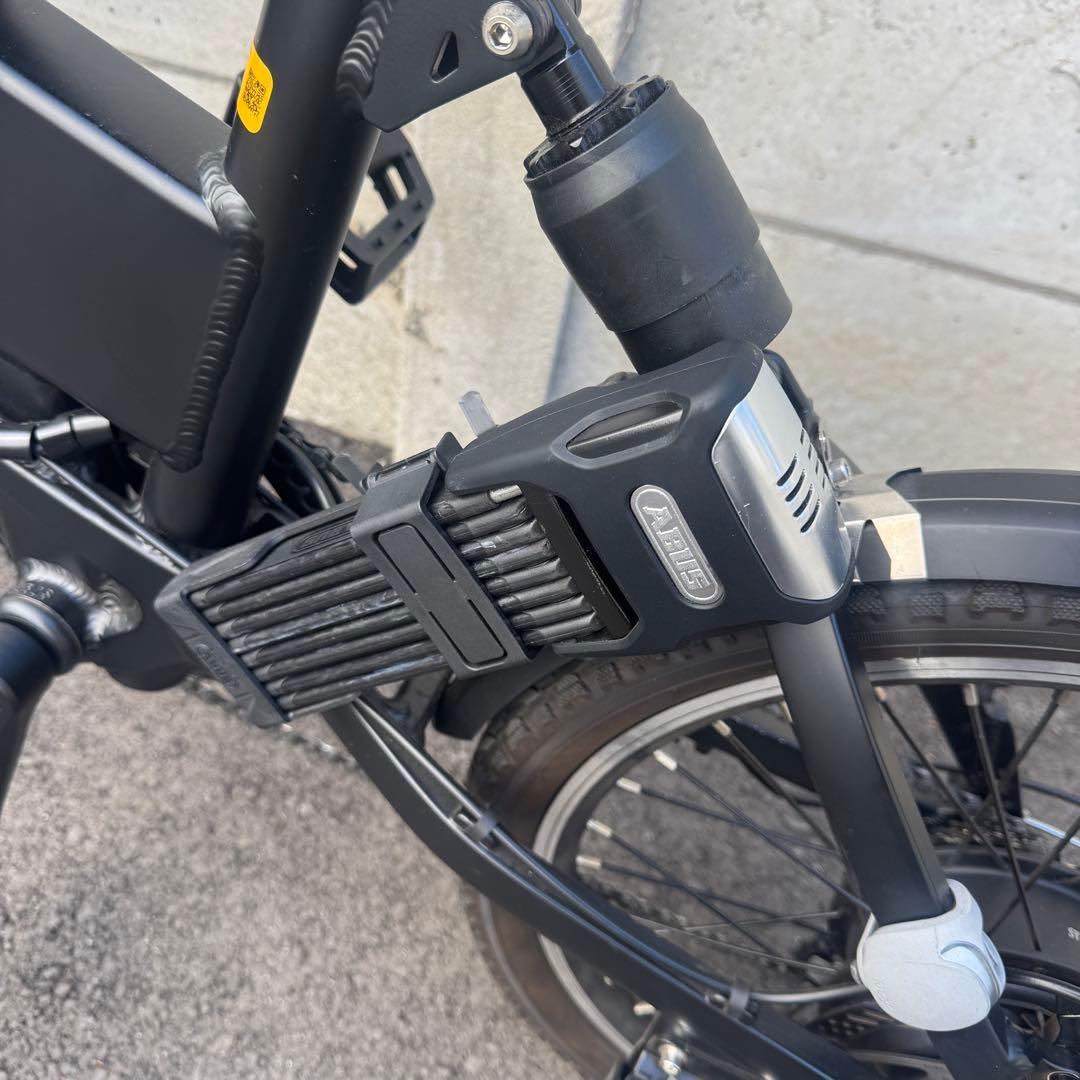 MATE CITY ブラック 折りたたみ式 電動アシスト自転車 オプション多数