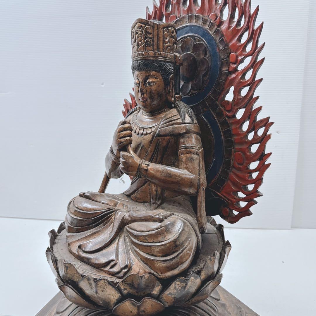 k1457 大日如来像 木製 座像 仏像 如来 菩薩 明王 寺院仏閣 中国美術