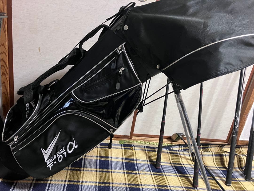 【レフティ】左　ワールドイーグル F-01α ゴルフクラブセット　メンズ　初心者