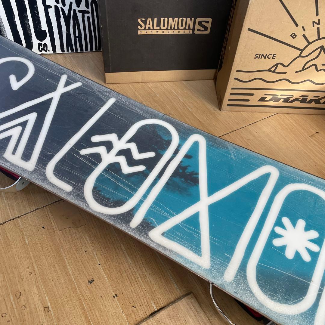 SALOMON×SION　サロモン　バインディング付スノーボードセット