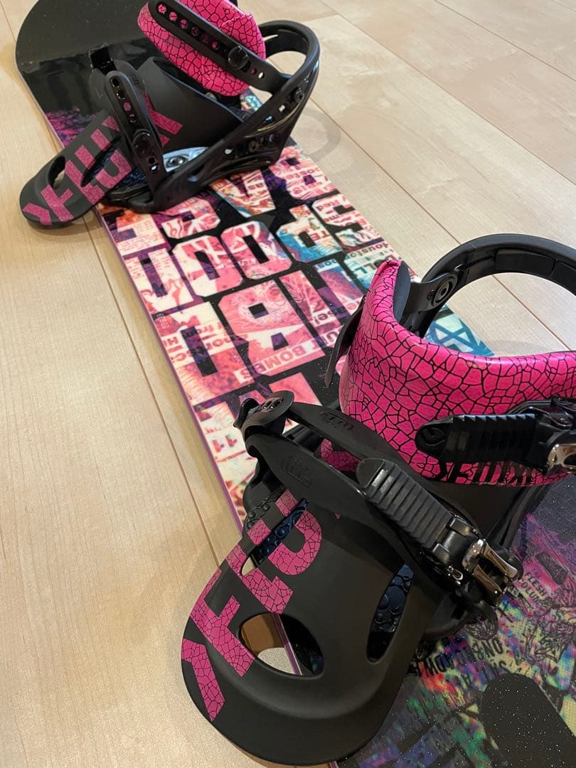 【美品】スノーボードセット（ブーツ・ケース付き）女性用