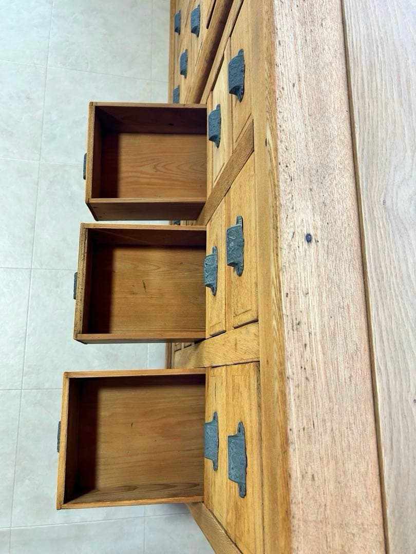 引き出し棚②　（古家具/ビンテージ家具）６月２０日までの出品となります