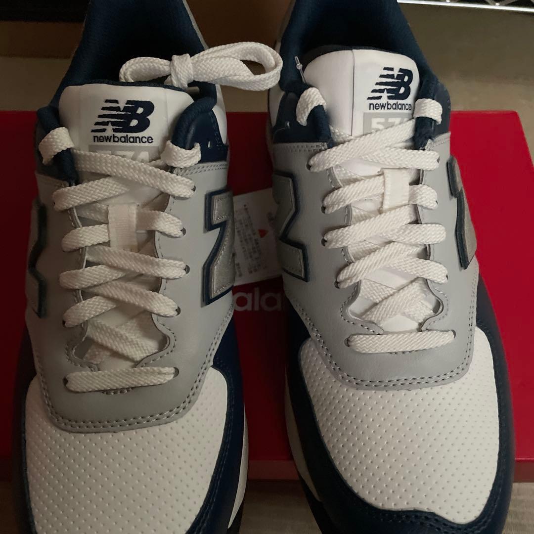 New Balance ゴルフシューズ　ネイビー/ホワイト 24cm#1118