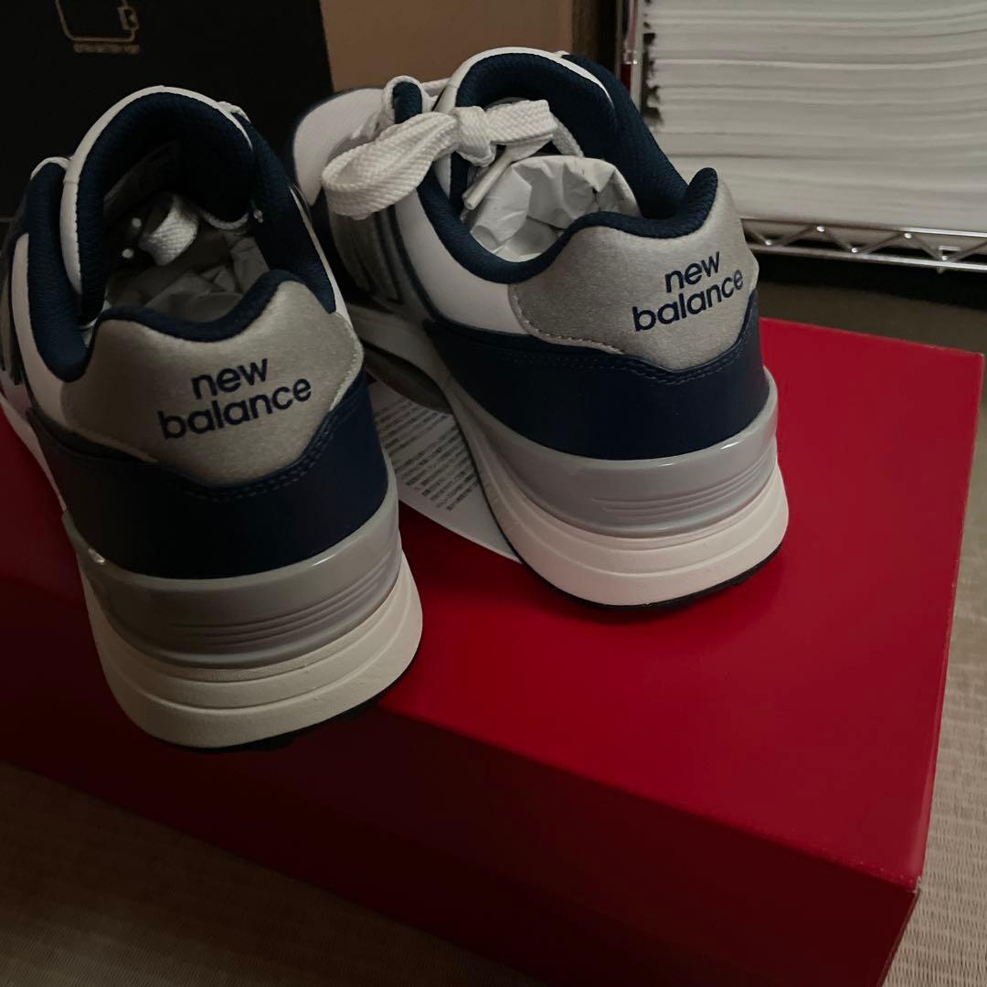 New Balance ゴルフシューズ　ネイビー/ホワイト 24cm#1118