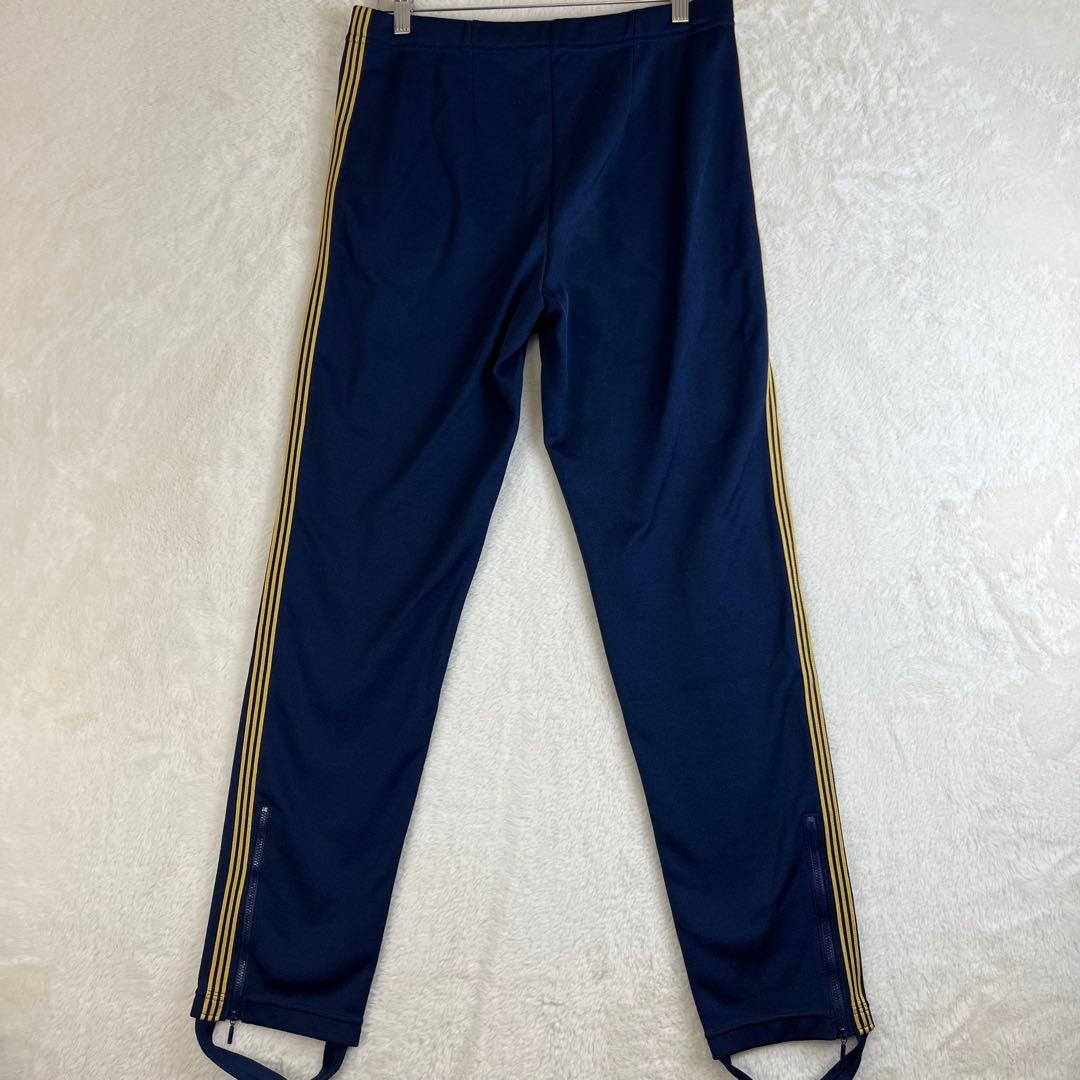 70s 80s アディダス トラックパンツ 西ドイツ製 テクノ 裾ファスナー L