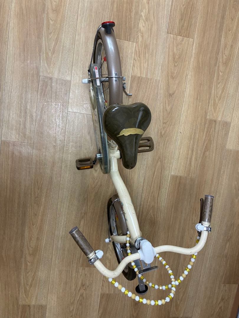 子供用自転車 16インチ クリーム色