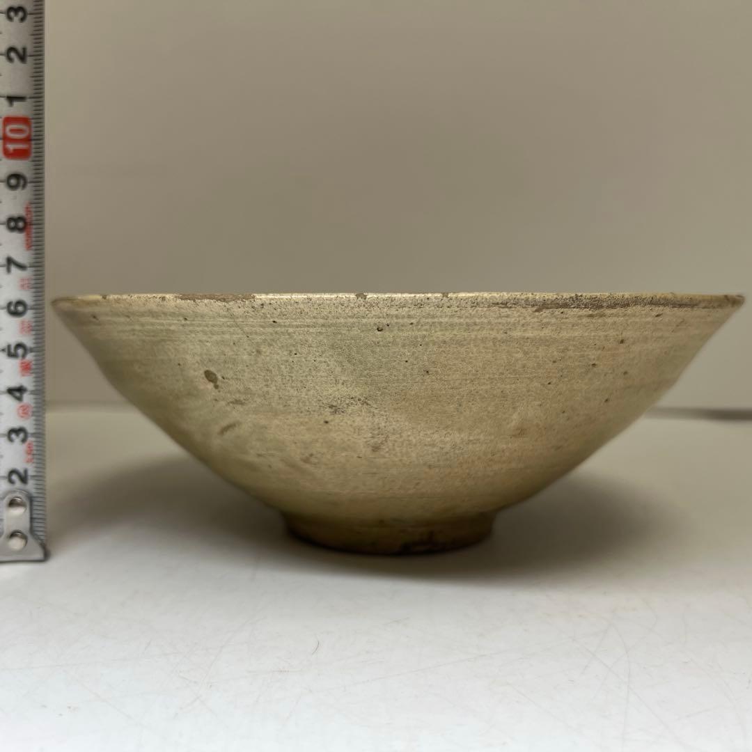 名物　高麗斗々屋茶碗　共箱　口径約18㎝　東Y8-0305☆2F