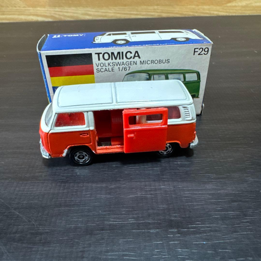 トミカ 青箱 F29 フォルクスワーゲン マイクロバス