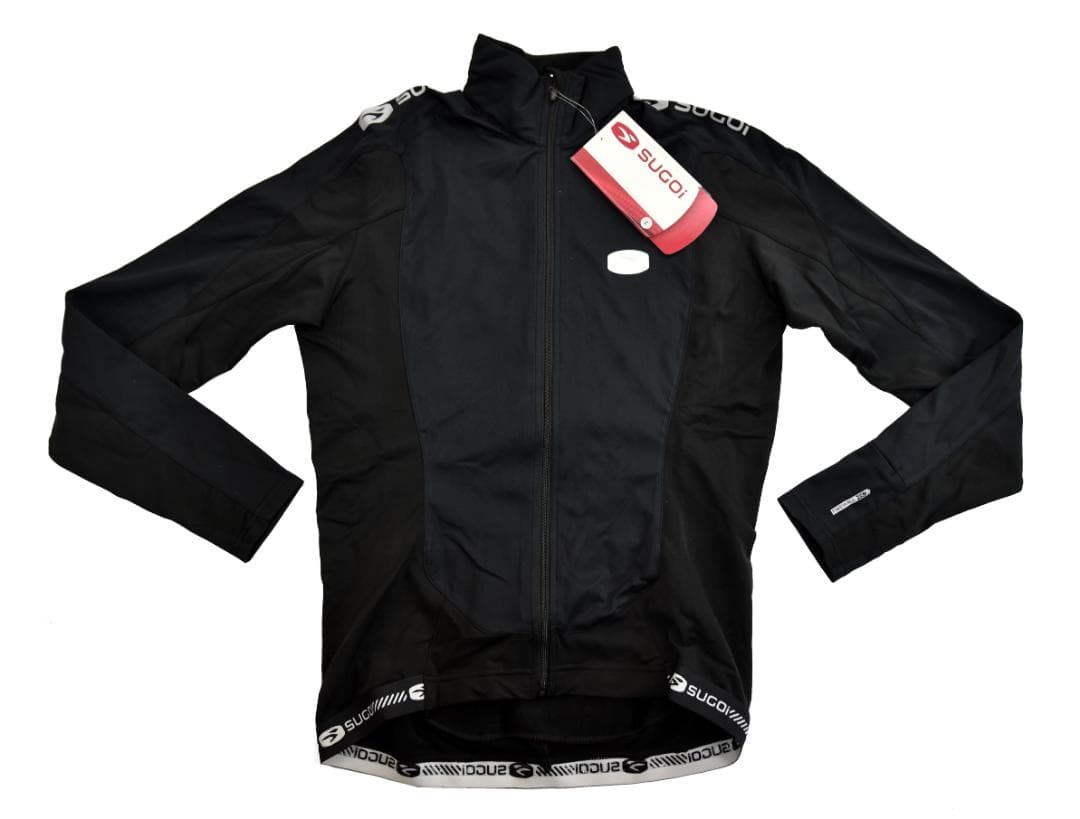 SUGOI RS ZERO LSジャージ size:M ブラック 64809U