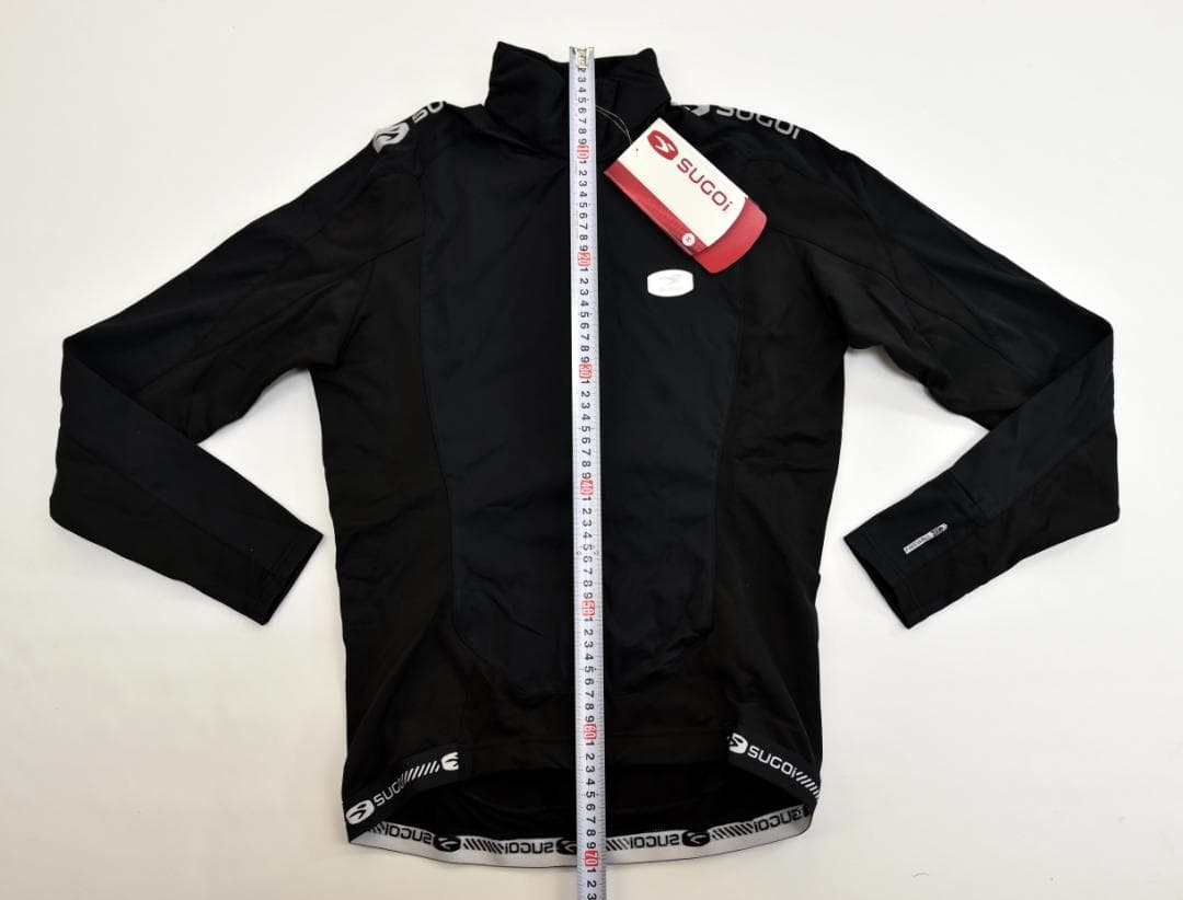 SUGOI RS ZERO LSジャージ size:M ブラック 64809U