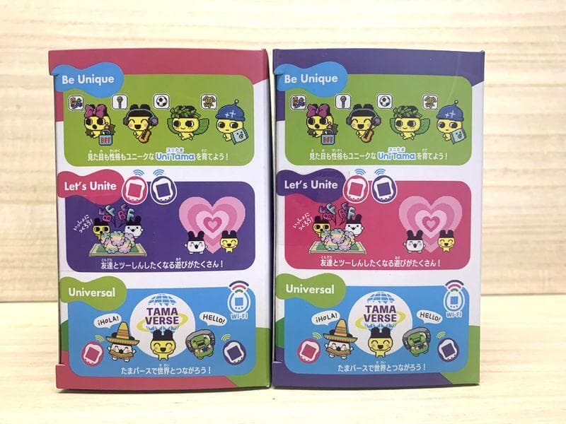 たまごっちユニ　ピンク＆パープル　2個セット　未開封品