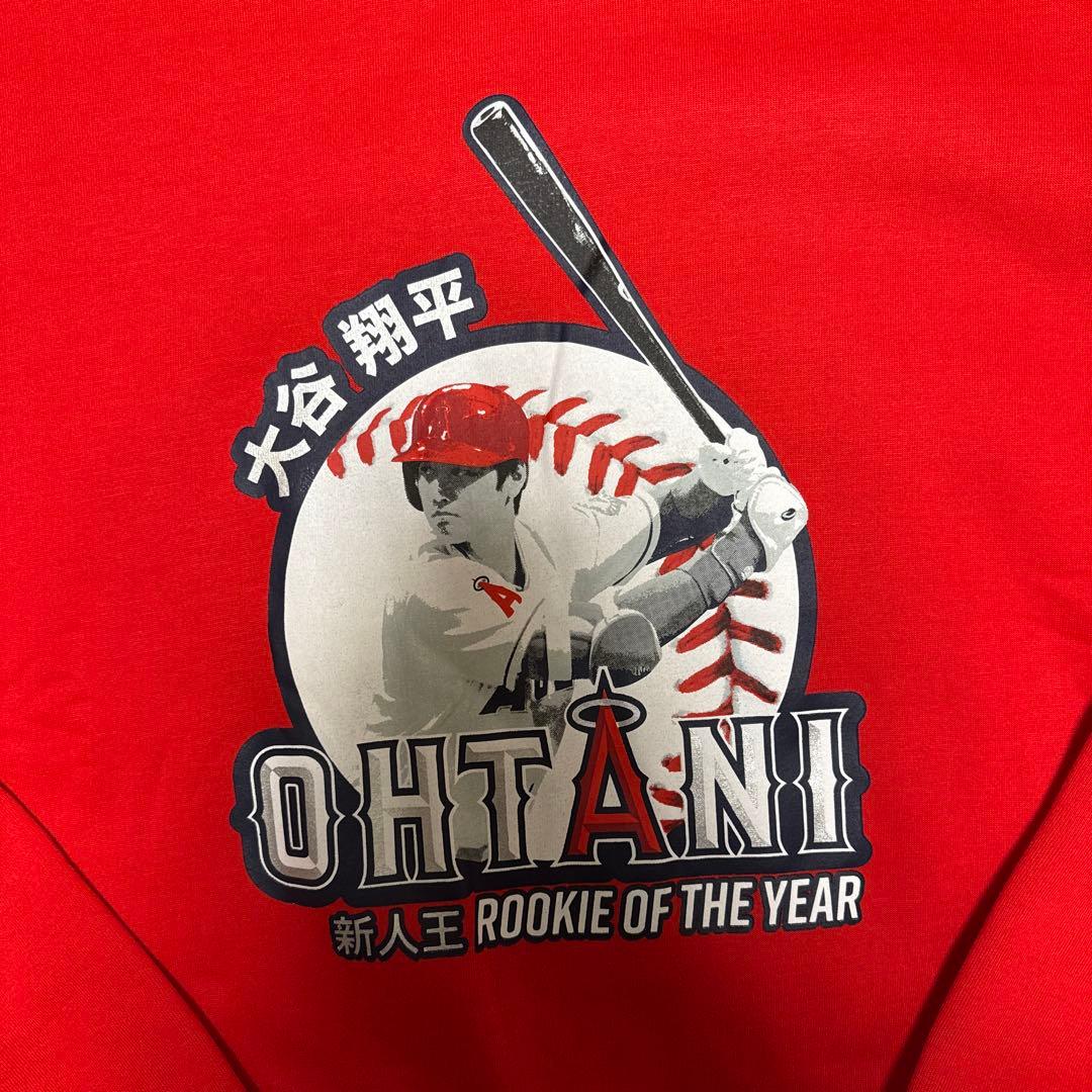 大谷翔平 ROOKIE OF THE YEAR XL スウェット