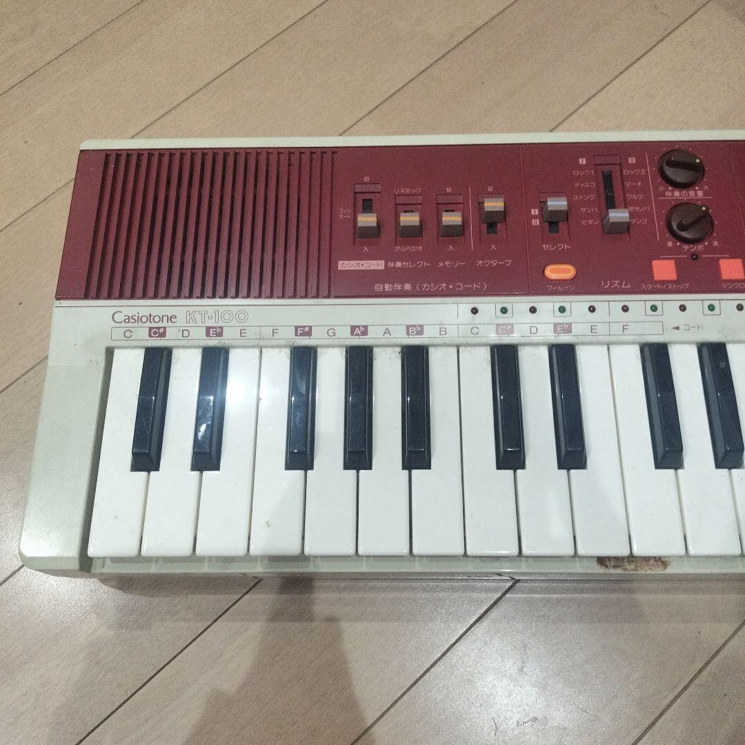 鍵盤楽器 CASIO Casiotone KT-100(MT-70)