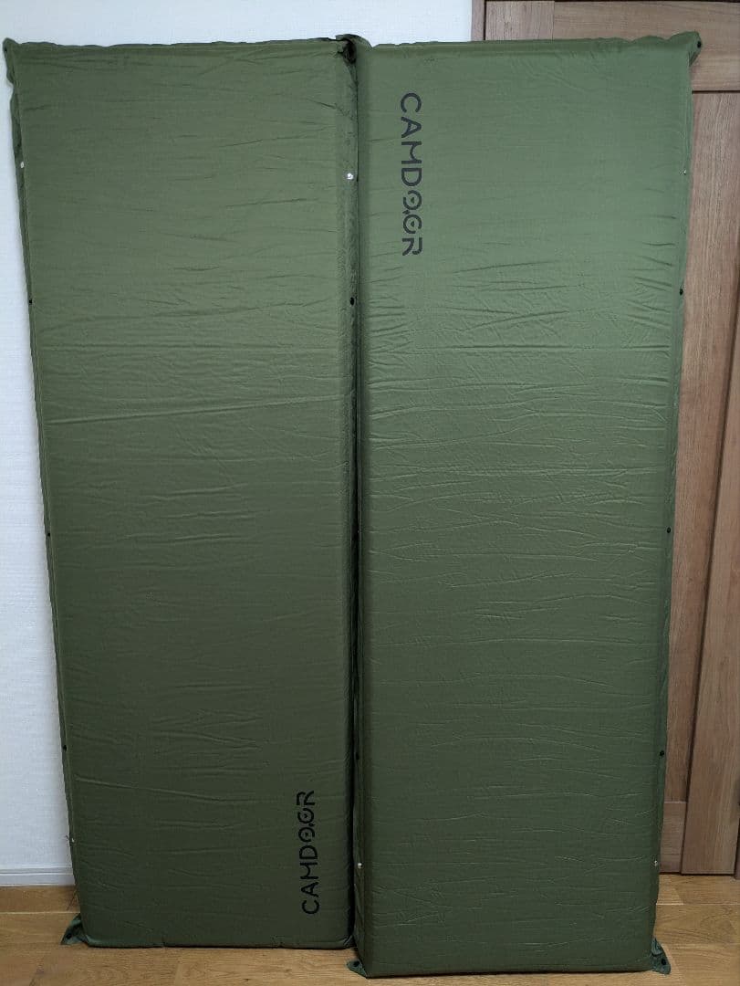 【美品】CAMDOOR 自動膨張式　インフレーターマット