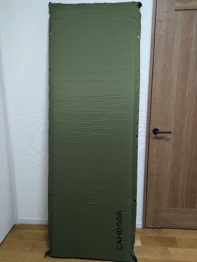 【美品】CAMDOOR 自動膨張式　インフレーターマット