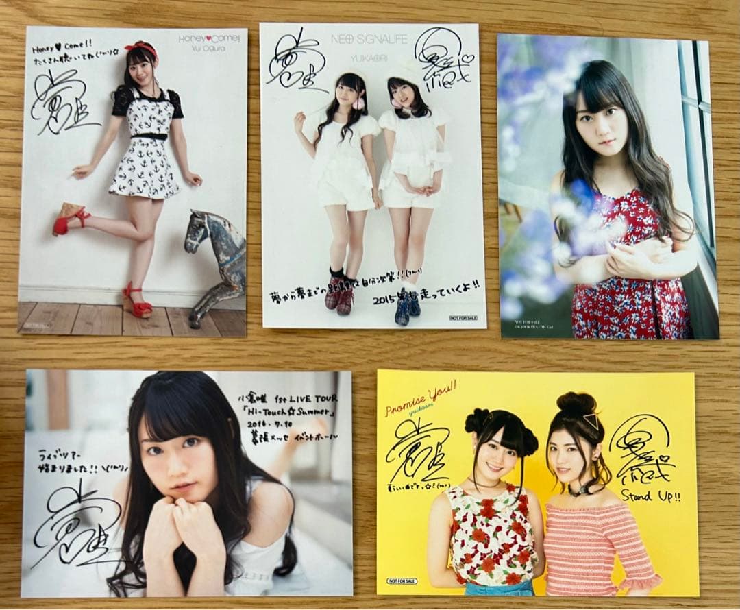小倉唯　特典　ブロマイド　まとめ売り　44枚　雑誌　ライブ　CD